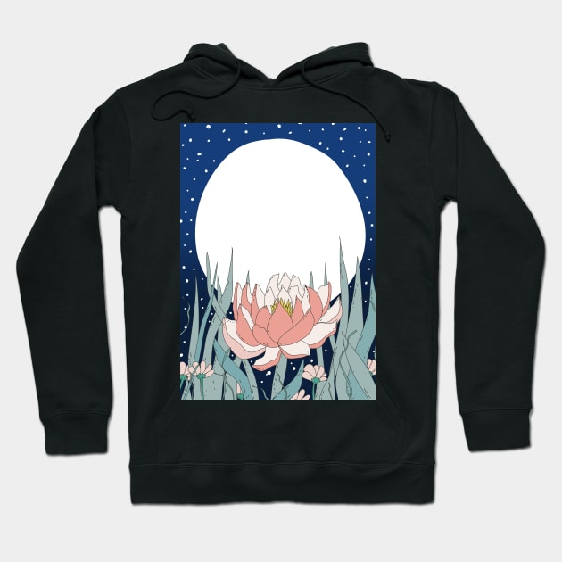 Under the Moon. Hoodie by nickemporium1